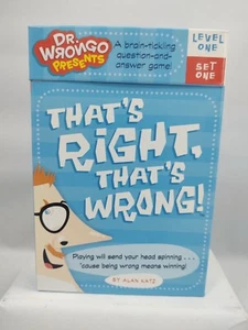 That's Right, That's Wrong!: Level One, Set One (Dr. Wrongo Presents: Level One) - Foto 1 di 9