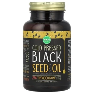 Cold-Pressed Black Seed Oil, 500 mg, 60 Capsules - Picture 1 of 2