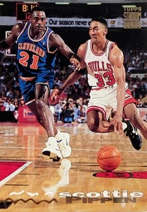 Scottie Pippen 1993-94 Topps Stadium Club #300 Chicago Bulls basketball card - Picture 1 of 2