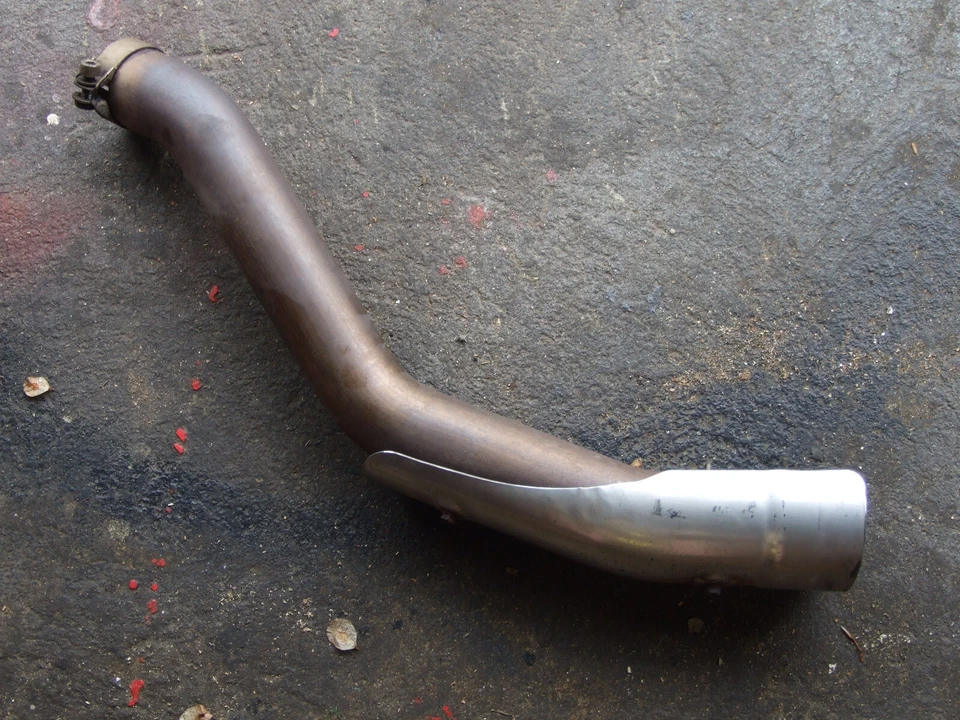 Ducati 1000DS 1100DS multistrada rear tail exhaust link pipe tube + heat shield - Image 1 of 2
