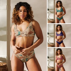 Bikini Set Swimwear Women Swimsuit Sexy Women's High Size Bathing Piece Top - Picture 1 of 6