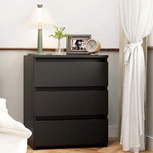 Beistelltisch, Holzschrank 3 Schubladen für Wohnzimmer - Bild 1 von 23