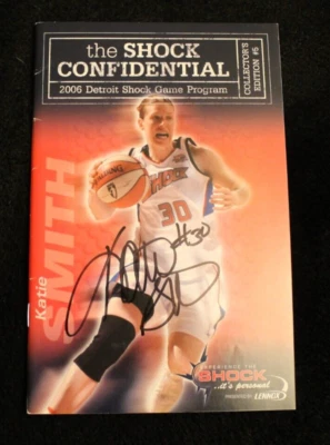 The Shock Confidential ~ 2006 ~ AUTOGRAPH ~ Katie Smith - Image 1 of 2