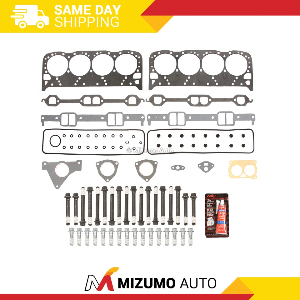 Head Gasket Bolts Set Fit 93-97 Chevrolet Pontiac Cadillac Buick 5.7 LT-1 LT-4 - Image 1 of 4