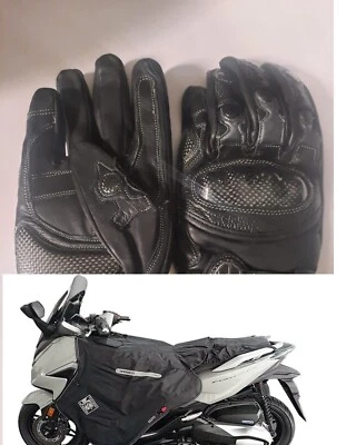 Termoscudo Coprigambe Tucano Urbano R238X Honda Forza 125 350 2023 Guanti Kvelar - Immagine 1 di 4