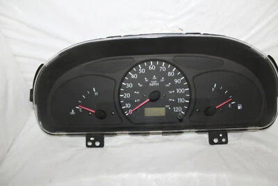 Cuadro de instrumentos velocímetro 00 01 02 Kia Rio tablero medidores 96.583 millas Foto 1 de 4