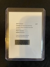 2023 Kobe Bufkin Panini Prizm Draft Picks Mojo Prizm Auto /25 Redemption 🔥🔥🔥