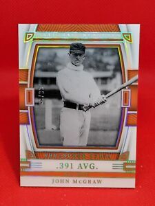 2023 Panini National Treasures Baseball John McGraw Treasured Stats **63/99**