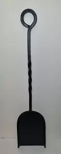 Schwarz Eisen Kohle Schaufel 18" Kamin Kamin Feuer Begleiter - Bild 1 von 1