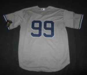 NEW***AARON JUDGE ***NEW YORK YANKEES***GRAY NIKE AWAY JERSEY*** 44L - Picture 1 of 9