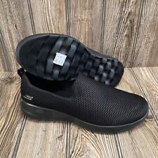 NEW-Skechers Womens Go Walk Joy 15600W Black Casual Shoes Sneakers Size 11W