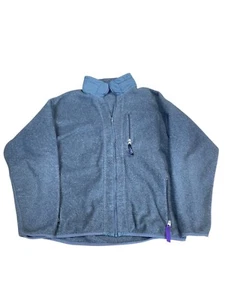 Vintage Patagonia Synchilla Jacket Mens Large Grey Fleece Full Zip Made in USA - Picture 1 of 8