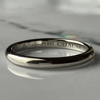 Anello Chaumet Eternal de Chaumet Pt950 platino diamante misura 49 US 5 usato - Immagine 1 di 4