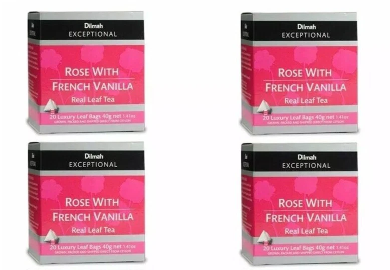 Diruma Exceptional Rose French Vanilla Tea Bags 2g × 20p From Japan