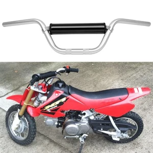 7/8" Dirt Bike Handlebars with Foam Pad For Honda XR50r XR70 XR100R XR200 XR500R - Picture 1 of 18