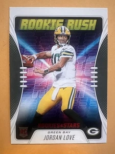Jordan Love 2020 Panini Rookies & Stars Rookie Rush Red Foil #RR-4 GB Packers RC - Picture 1 of 2