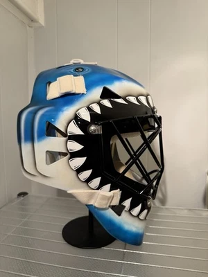 San Jose Sharks NHL Full Size Goalie Mask Brian Hayward  - Image 1 of 4