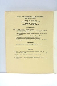 Zeitschrift für Stahlgeschichte Band VI Jarville 1965 - Bild 1 von 6