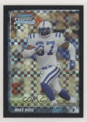2003 Bowman Chrome X-Fractor /250 Mike Doss #193 Rookie RC - Image 1 of 2