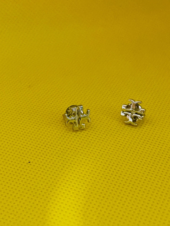 Brincos da moda de aço inoxidável Tory - Imagem 1 de 2