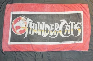 Vintage Thundercats Handtuch 1986 Strandtuch 80er Telepix Lion-O Mummra Cartoon - Bild 1 von 15