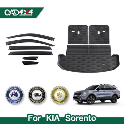 Luxury Weather Shield & Boot Liner for KIA Sorento MQ4 2020-Onwards Cargo Mat - image 1 of 4