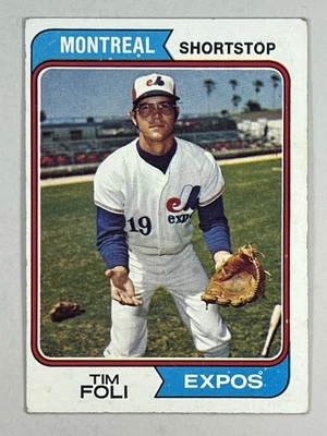 1974 年 Topps #217 Tim Foli 蒙特利尔博览会 — 第 1/3 张图片