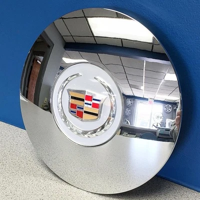 Хромированный центральный колпак лимузина ONE 2006-2011 Cadillac DTS/Deville Hearse 9597188 - Изображение 1 из 4