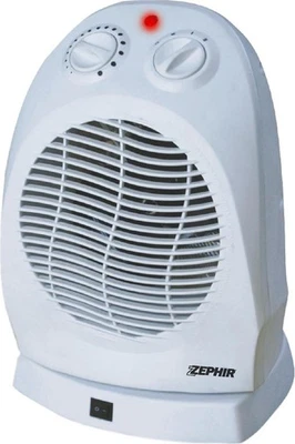 Zephir Termoventilatore Bagno Caldobagno Stufa elettrica 2000W ZTRM6 - Immagine 1 di 4