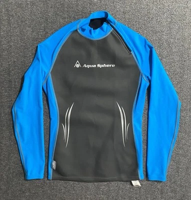 Aqua Sphere Rashguard Water Shirt  Solar UPF PROTECT 50 Swim Pool Rash Size M - Image 1 of 4