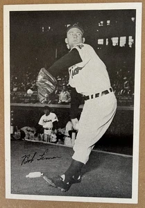1950er Cleveland Indians Team Ausgabe Foto BOB LEMON s/w 6" x 9" (A) - Bild 1 von 1