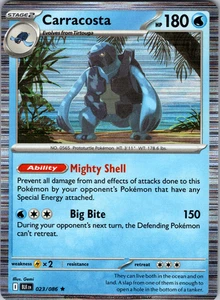 Carracosta 022/086 SV: Black Bolt Rare - NM - Picture 1 of 2