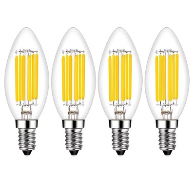 E14 LED Bulb Dimmable 60W Equivalent 2700K Warm White, E14 Light Bulbs Europe... - Image 1 of 4