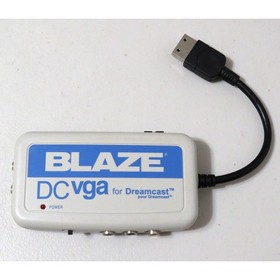 Blaze DC VGA for Sega Dreamcast VGA Box with S-Video/Composite TESTED