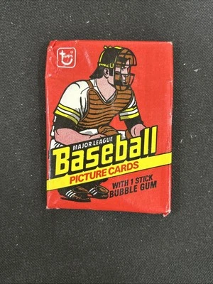 1978 Topps Baseball Wax Pack (1) Sealed From Box Murray Molitor Trammell RC *P21 - Image 1 of 4