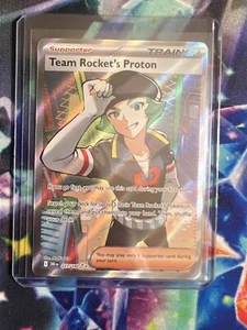 Team Rocket’s Proton 227/182 Destined Rivals Full Art Illustration Fast wie möglich Versand - Bild 1 von 2
