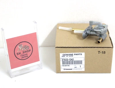 Kawasaki Genuine KLX110 02-15 Suzuki DRZ110 Fuel Tap Petcock 51023-1342 - Image 1 of 4