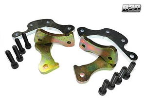 BMW E30 E36 Compact Dual Caliper Adapter Kit 0050 - Imagen 1 de 8
