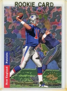 1993 Upper Deck SP Drew Bledsoe tarjeta de novato a radiocontrol rara New England Patriots NFL FOO - Imagen 1 de 1