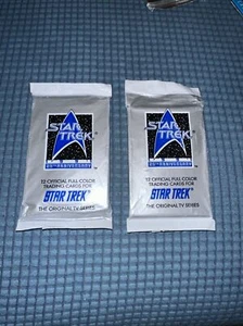 1991 Star Trek 25th Anniversary Series One. 2 Sealed Packungen mit 12 Karten Neu Mint - Bild 1 von 2
