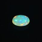 3 Cts Fire Opal Gemstone Natural Ethiopian Opal Welo Opal Cabochon 10X12mm