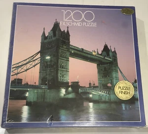 FX Schmid 1200 Piece Exquisit Jigsaw Puzzle Tower Bridge #98338.6 24” X 24” New - Picture 1 of 12