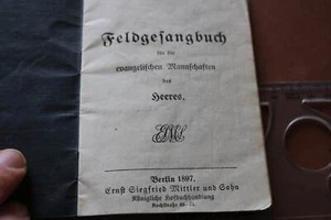 altes Feldgesangbuch für evangelische Mannschaften - Berlin 1897 - Picture 1 of 4