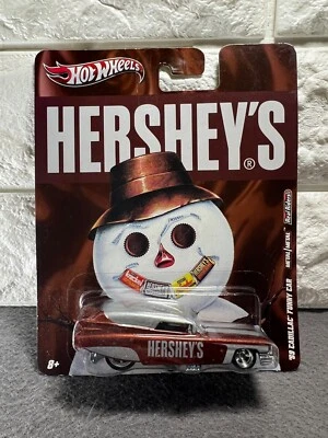 Cadillac Funny Car marrón Hot Wheels Premium Hershey's '59 Foto 1 de 4