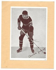  1935-40 AURELE JOLIAT Canada Starch CROWN BRAND Premium Hockey Photo #112