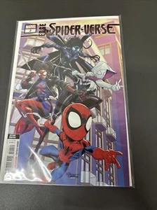 Edge of Spider-Verse #2 Logan Lubera Cover 2nd Print Marvel Comics 2022 VF/NM - Picture 1 of 3