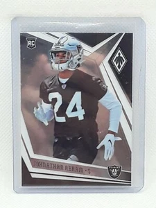 Jonathan Abram 2019 Panini Phoenix Football - RC #172 - Las Vegas Raiders - Picture 1 of 2