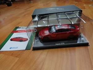 Atlas Edizioni 1/43 Scala Classica Jaguar Xfr Rosso Modellino Auto - Foto 1 di 2