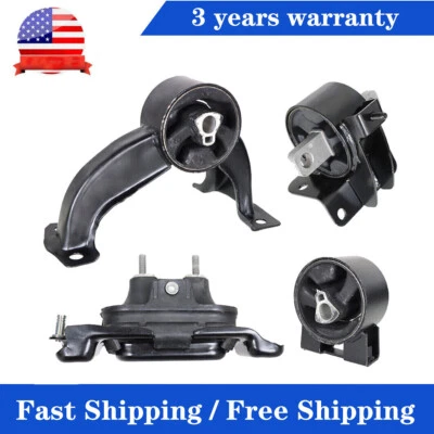 4 piezas montaje de motor y transmisión A5493 para Dodge Grand Caravan 2008 2009 2010 4,0 L V6 EE. UU. Foto 1 de 4