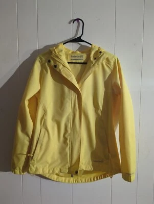 Avalanche Yellow Waterproof Hooded Rain Jacket - Size S #L4 - Image 1 of 4